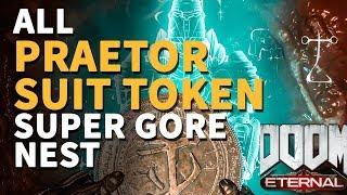 All Praetor Suit Token Super Gore Nest Doom Eternal Collectibles