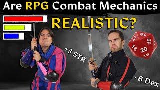 Are RPG Combat Mechanics Realistic?
