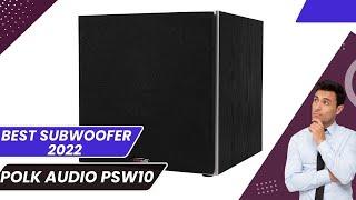 Polk Audio PSW10 review 2024 - best subwoofer 2024