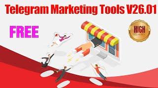 Telegram Marketing Tools-Scraper/Extract/Add/(100% free)