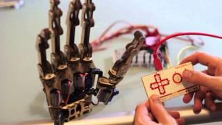 MaKey MaKey + Roy the Robot's Hand