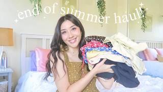 huge end of summer haul!️ | my first impression of Rihoas dresses