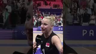 Gizem Örge: Omuzumu Bıraktım Sandım Sahada  #fileninsultanları #paris2024