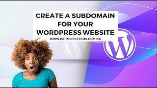 How to create a Subdomain in CPanel and Install WordPress in 2024 | Sub domain VS Subdirectory|