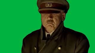 Hitler death stare  green screen