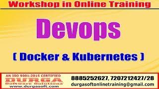 Devops Tutorials | DEVOPS (Docker & Kubernetes ) Workshop | Durgasoft