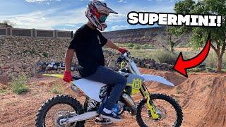 Sending BIG jumps on SUPERMINI 105cc!