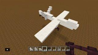 Minecraft ps4 : MQ-9 Reaper drone tutorial