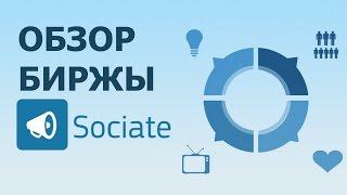 Обзор биржы Sociate