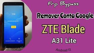 Como Remover Conta Google ZTE Blade A31 Lite da Vodacom & Remove Google account / Frp Bypass