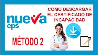 Cómo Descargar el Certificado de Incapacidad Médica | Método 2