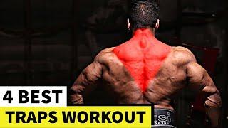 4 Best Traps Exercises | Get Big Traps Fast | Yatinder Singh
