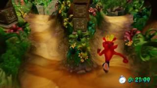 Crash Bandicoot N.Sane Trilogy - N.Sanity Beach (1-1) Time Trial Gold Relic