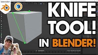 How to Use the KNIFE Tool in Blender!