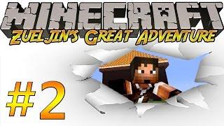 Minecraft: Zueljin's Great Adventure - Modded Survival Ep2 [FIRE!]