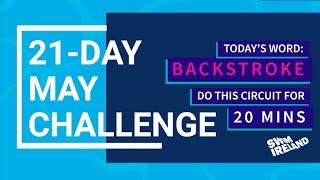 Swim Ireland 21-Day May Challenge | Workout 3: BACKSTROKE