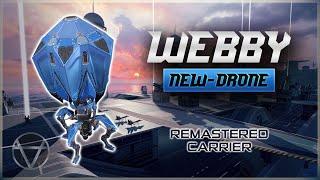 [WR]  New Drone WEBBY & Remastered CARRIER – Gameplay | War Robots