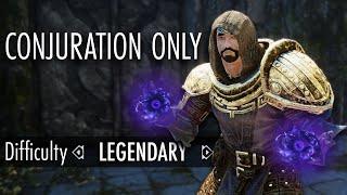 Skyrim with ONLY Conjuration...