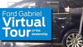 Virtual tour of Ford Lincoln Gabriel's showroom with Rachad