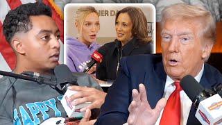 DONALD TRUMP BASHES KAMALA HARRIS FOR GOING ON CALL HER DADDY!