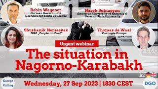 Europe Calling #163 “Urgent webinar: The situation in Nagorno-Karabakh” (English version)