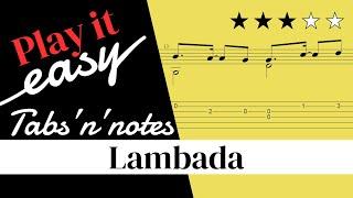 Lambada - Kaoma guitar tab & notes