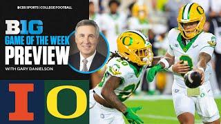 Gary Danielson previews No. 20 Illinois vs. No. 1 Oregon | Big Ten on CBS Week 9