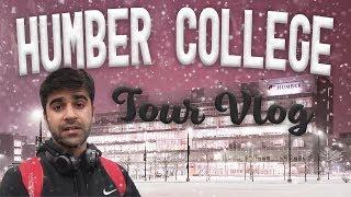 Humber College North Campus Tour - VLOG - TOTALLY COVERED WITH SNOW