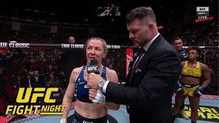 Molly McCann calls it a career at #UFCLondon | ESPN MMA