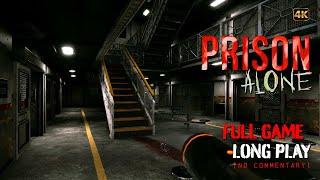 Prison Alone - Full Game Longplay Walkthrough | 4K | No Commentary