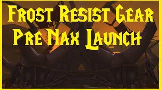 Classic WoW: Frost Resist Gear Pre Nax Launch