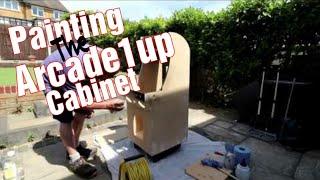 Part 7 Painting the arcade 1up cabinet