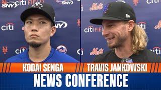 Kodai Senga gives injury updates, Travis Jankowski on rejoining Mets