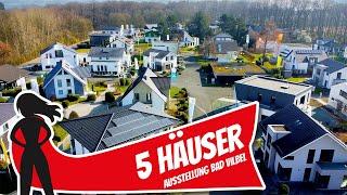 Top 5 neue FERTIGHÄUSER 2024 im MUSTERHAUSPARK Bad Vilbel bei Frankfurt | Hausbau Helden