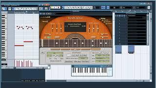 Создание музыки: VSTi "Живая" Гитара Real Guitar. Урок 5