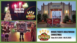 Movie Park's Hollywood Christmas 29.11.2024 - 06.01.2025 Vorschau & Movie Park Germany Park Besuch