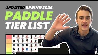 Our *NEW* Pickleball Paddle Tier List for Spring 2024 | Rackets & Runners