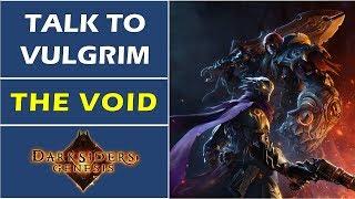 Talk to Vulgrim in The Void | Darksiders Genesis