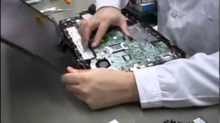 Как разобрать ноутбук HP 635