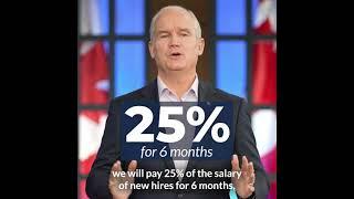 "The Canada Job Surge Plan" - Conservative Party 2021 election ad