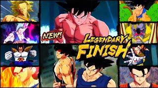 DRAGON BALL LEGENDS: ALL LEGENDS LIMITED - LEGENDARY FINISHES | HD LANDSCAPE / ALL 62 LF DB LEGENDS