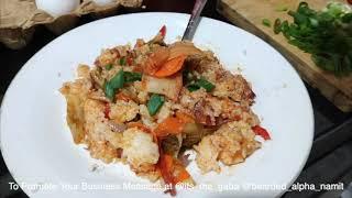 EASY KIMCHI FRIED RICE - INDIAN STYLE using DAVAO's FAMOUS GOURMET UNNIE KIMCHI by ANUJ GABA #kimchi