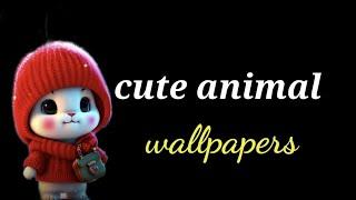 Cute animals wallpapers for your mobile screen #wallpaper #animals #cute #charming #best #video