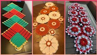 Beautiful Crochet Table Runner Designs for Your Home free pattern