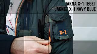 Jakna X-1 teget / Jacket X-1 Navy Blue