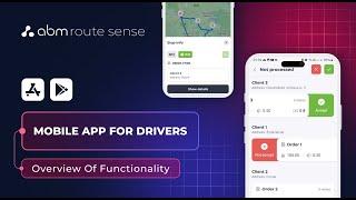 RouteSense mobile application for drivers and couriers – overview of functionality