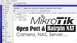 How to open port properly on Mikrotik router