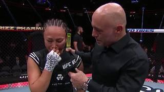 Michelle Waterson-Gomez gives emotional interview after last MMA fight at #UFC303 | ESPN MMA