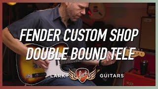 3 Tone Sunburst Fender Custom Shop 1960 Bound Telecaster  -  Lark Guitars Custom Run | Demo