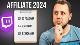 Twitch AFFILIATE werden & WAS beachten? (2024)